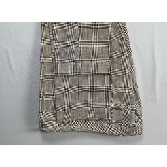 Brooks Brothers Red Fleece Cuffed Stretch Poly-Wool Dress Pants, Slacks. Size 8. - Picture 3 of 9